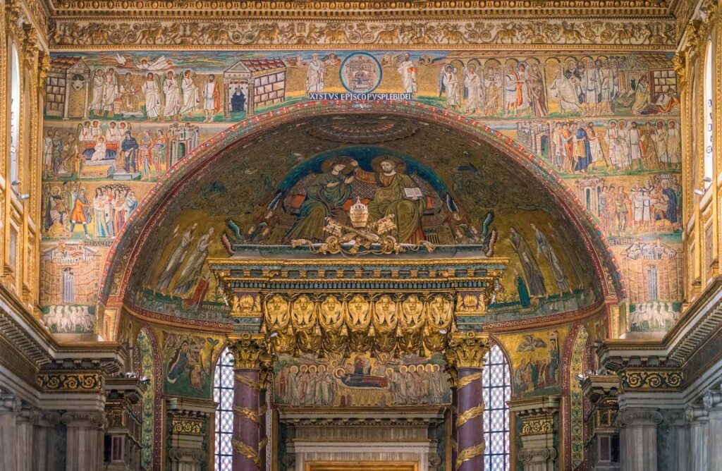 arco trionfale santa maria maggiore