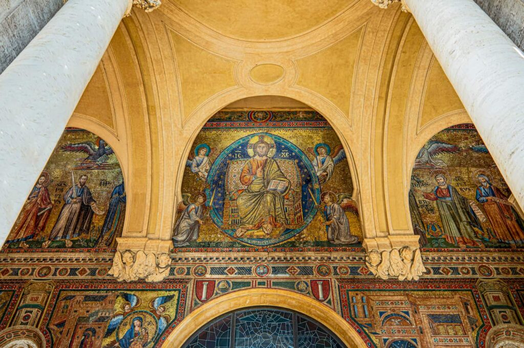 santa maria maggiore loggia delle benedizioni