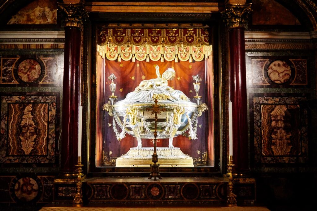 sacra culla reliquie santa maria maggiore