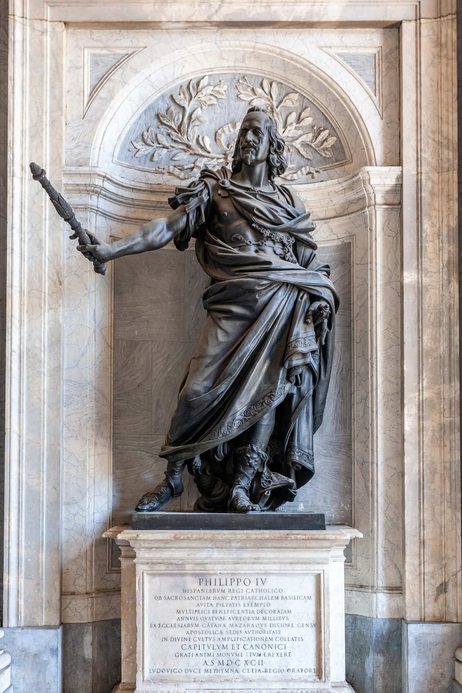 La scultura di Bernini che rappresenta Filippo IV di Spagna