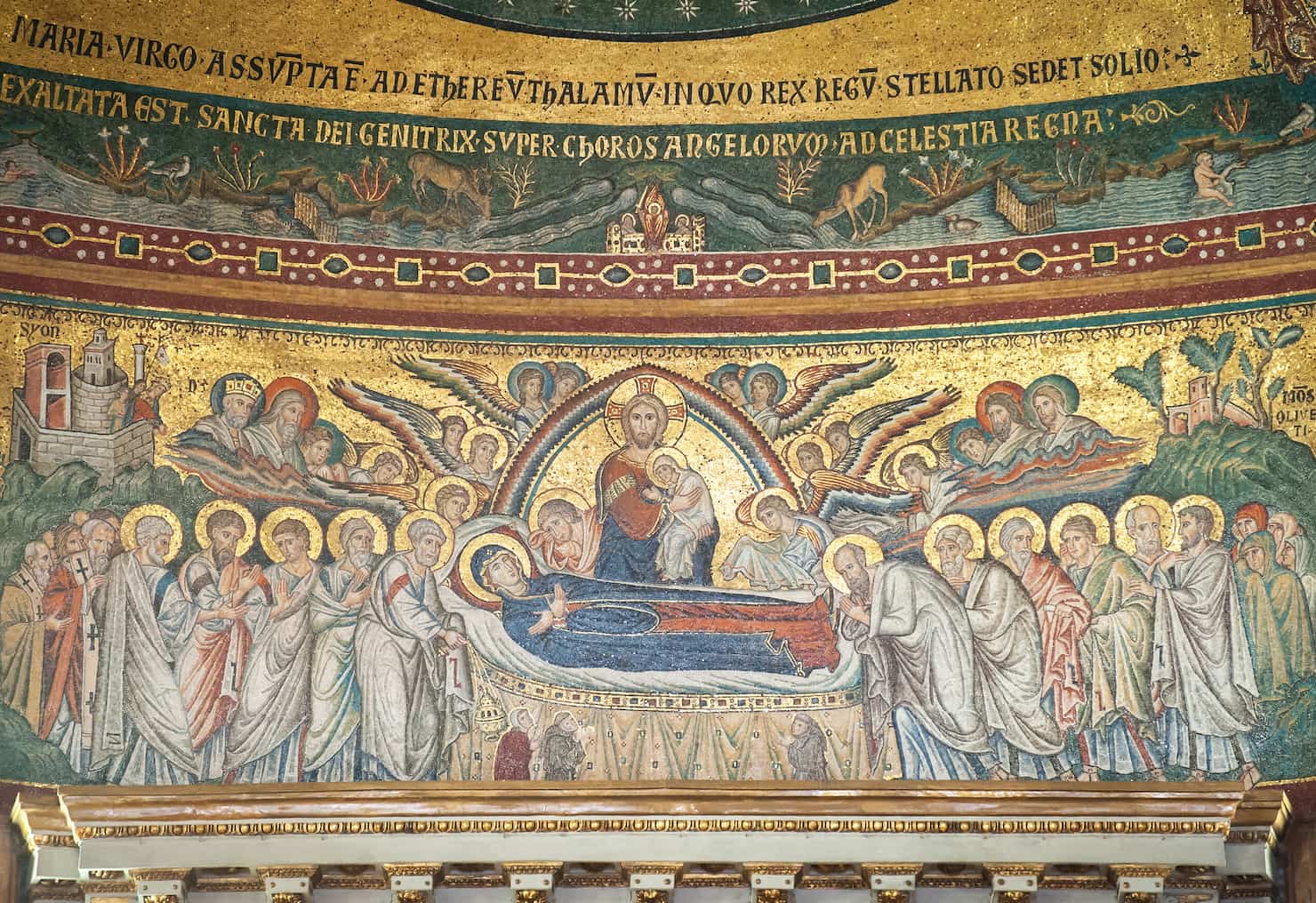 Mosaico ad opera di Jacopo Torriti